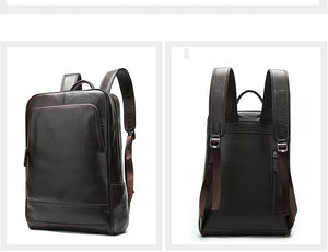 Voyager Leather Backpack Vintage 16.5 inch Laptop 16.9''*5.90''*12.20'' Inches (L*W*H)
