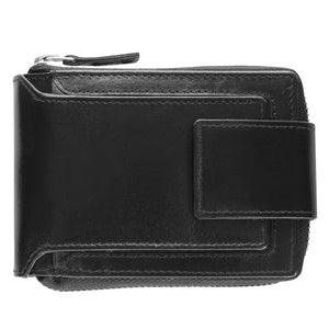 Brown Bifold Top Grain Leather Classic Billfold SD 061
