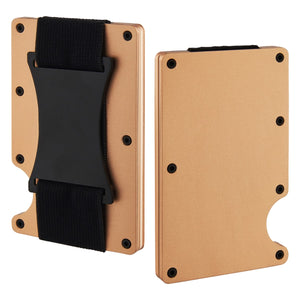 Men Cash Strap Aluminum Wallet SD 077
