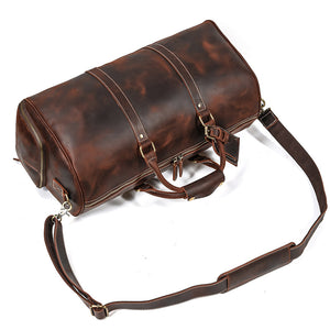 Saddle Weekender Bag (Vintage) 20''*10.5''*10.5'' inches (L*W*H)