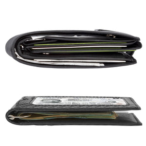 Money Clip Leather Holder Wallet SD 002