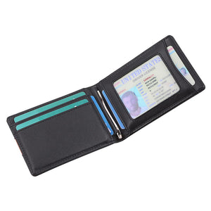 Leather Wallet with Money Clip SD 063