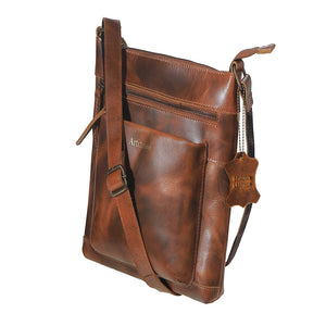 Premium Leather Satchel Bag AZ 060