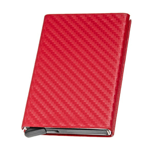 Slim Wallets Aluminum Carbon Fiber Wallet SD 023