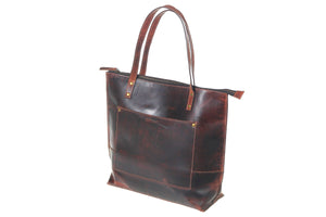 Mordernist Classic Tote Purse SD 066 (Western) 15.75''*13''* 7.5'' (L*H*B) Inches