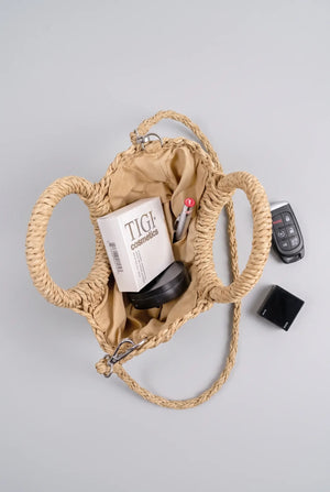 Rattan Straw Handbag