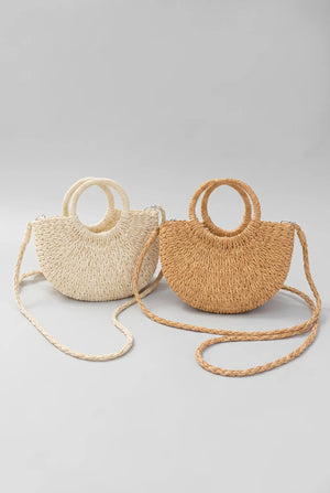 Rattan Straw Handbag