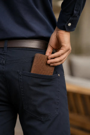 Bifold Ergonomic Holder Brown