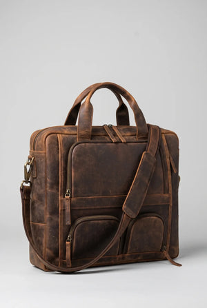 Commuter Leather Messenger AZ 053 - front
