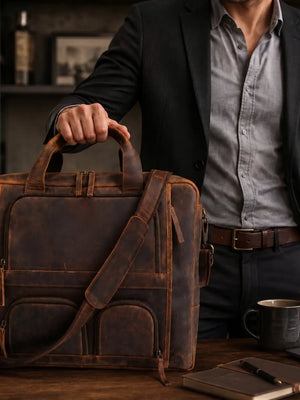 Commuter Leather Messenger AZ 053