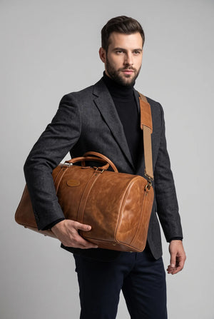 Journey Leather Duffel Bag
