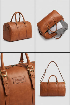 Journey Leather Duffel Bag