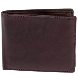 Nappa RFID Secure Bifold with Coin Pocket