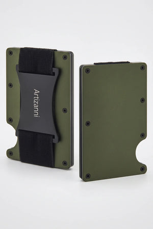 Men Cash Strap Aluminum Wallet SD 077