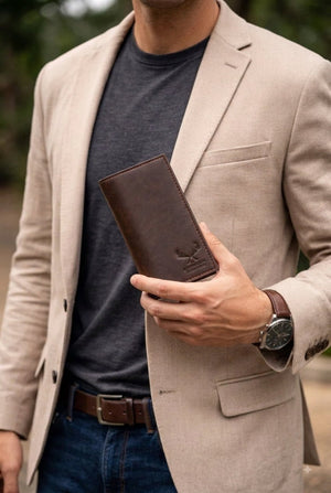 Men’s Heritage Checkbook Wallet – view 3