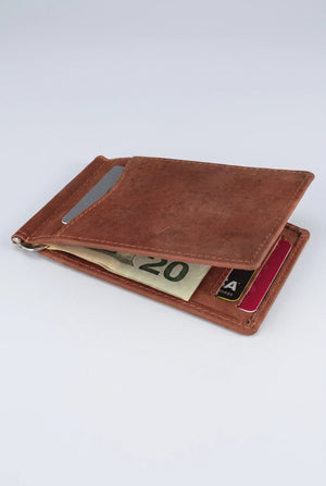 Money Clip Leather Holder Wallet SD 002