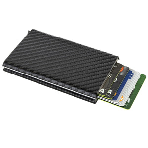 Slim Wallets Aluminum Carbon Fiber Wallet SD 023