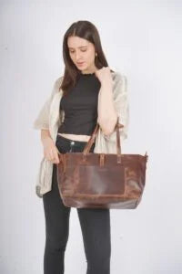 LEATHER TOTE BAG