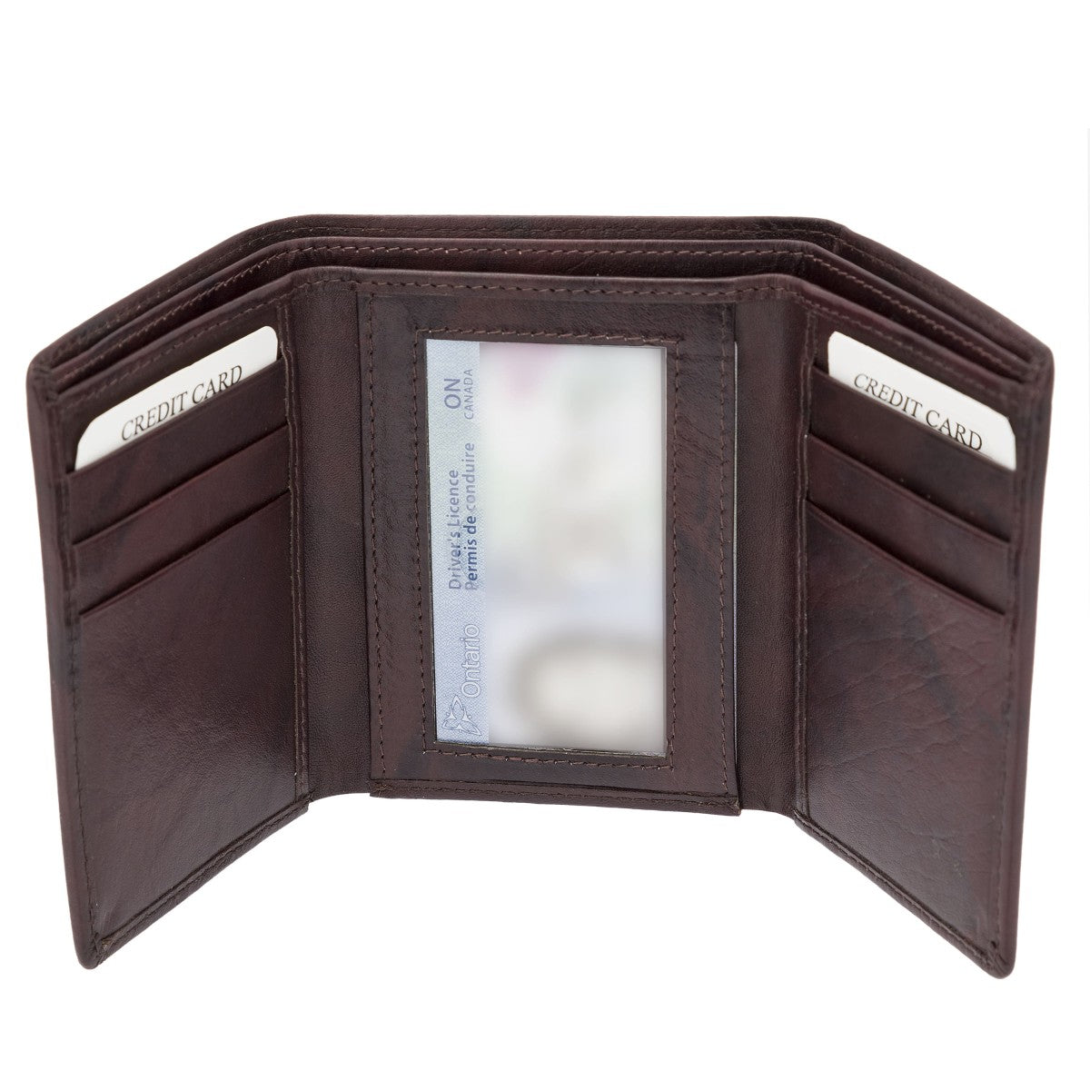 Classic Trifold Leather Wallet SD 012