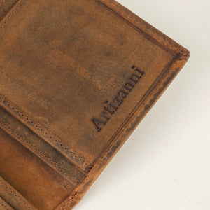 Men's checkbook Rodeo Long Wallet (FLAG) SD 033, Size :  3.6” W * 7.1” H Inches