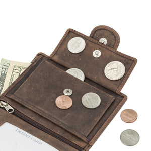 Men's RFID Secure Bifold Travel Holder SD 014