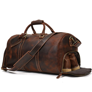 Saddle Weekender Bag (Vintage) 20''*10.5''*10.5'' inches (L*W*H)