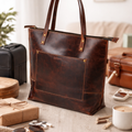 Mordernist Classic Tote Purse SD 066 (Western) 15.75''*13''* 7.5'' (L*H*B) Inches