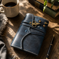 Aspen Leather Journal – Dark Blue (7*5 inches)