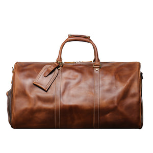 Oakridge Weekender Bag 083 (Vintage Tan) 23.2''* 23.62''* 11.81 Inch (L*W*H)