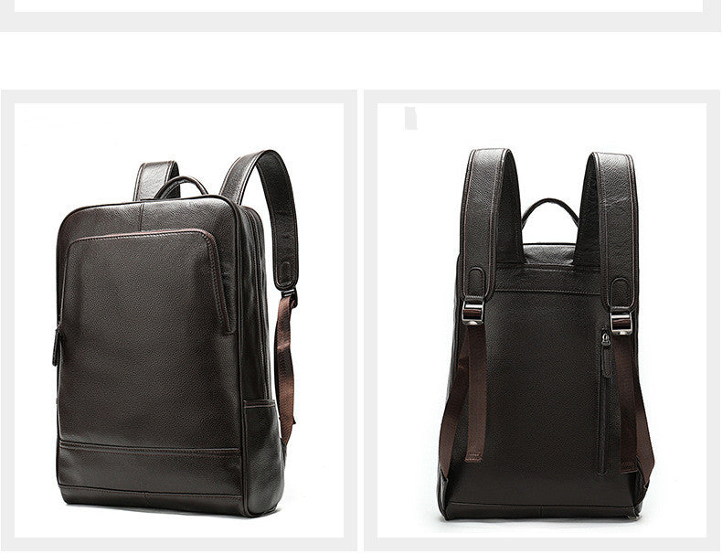 Voyager Leather Backpack  Vintage 16.5 inch Laptop 16.9''*5.90''*12.20'' Inches (L*W*H)