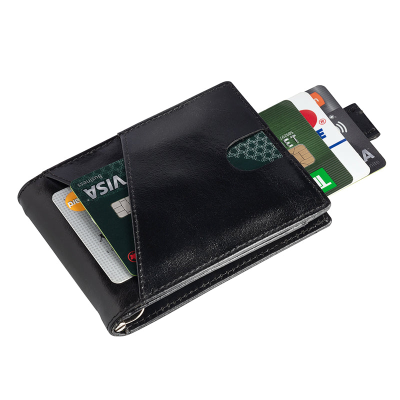 Leather Wallet with Money Clip SD 063