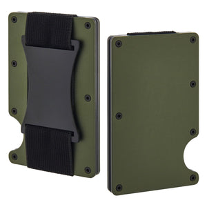 Men Cash Strap Aluminum Wallet SD 077