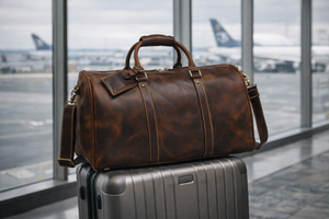 Nomad Leather Weekender Travel Bag MK 081, 50*24*26 Cm