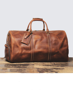 Oakridge Weekender Bag 083 (Vintage Tan) 23.2''* 23.62''* 11.81 Inch (L*W*H)