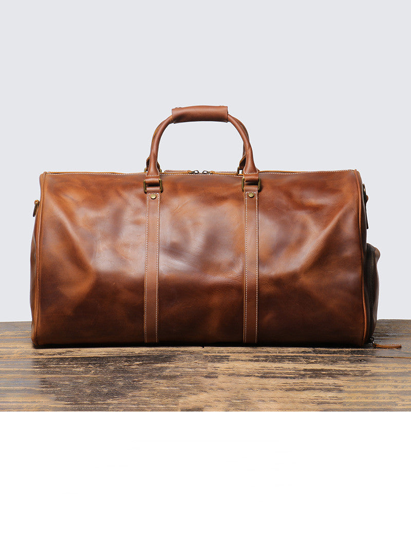 Oakridge Weekender Bag 083 (Vintage Tan) 23.2''* 23.62''* 11.81 Inch (L*W*H)