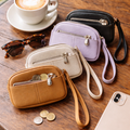 Womens Small Coin pouch Ladies Wristlet with Card Holder