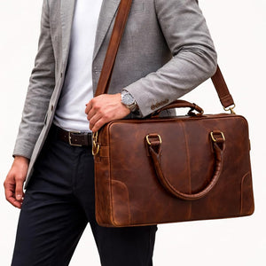 Elite Messenger Bag13.78''* 10.28''* 3.54'' Inches (Vintage)