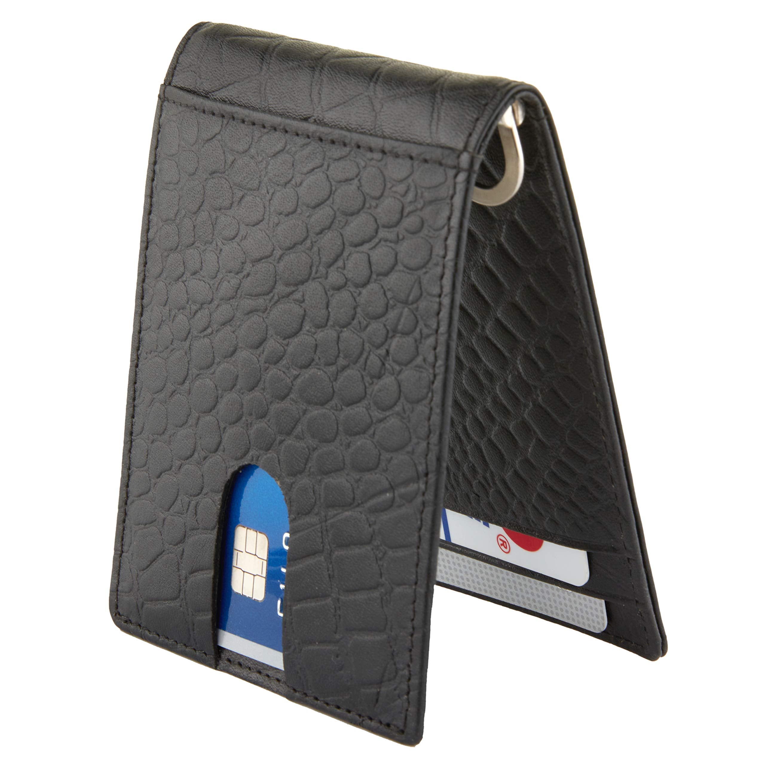 Money Clip Leather Holder Wallet SD 002