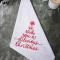 White Cotton Flour Sack Kitchen Towels – Set of 4