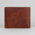 Full Grain Vintage BiFold Travel Wallet SD 03 (Brown)