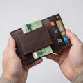 Genuine Leather Slim Detachable Money Clip SD 001