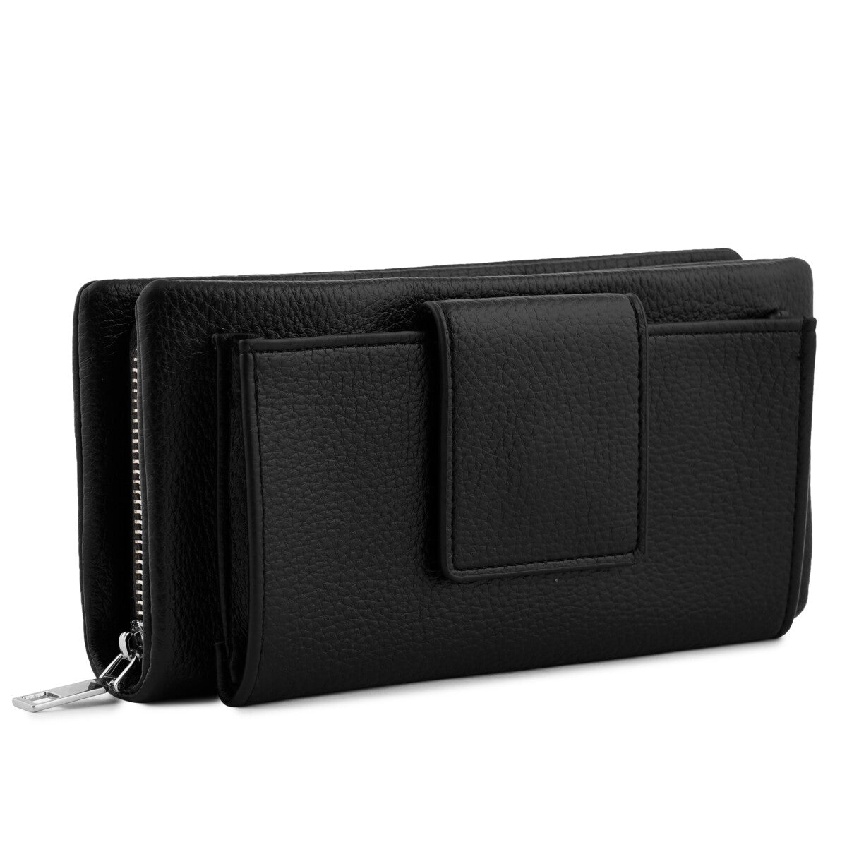Artizanni Leather for Womens RFID Blocking Zip Credit Card Holder