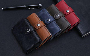 Pop up RFID Card Holder Aluminum SD 024 (Cognac)