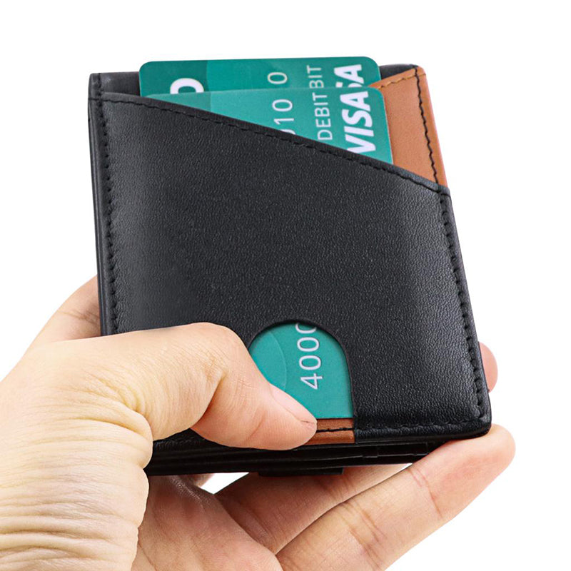 Leather Wallet with Money Clip SD 063