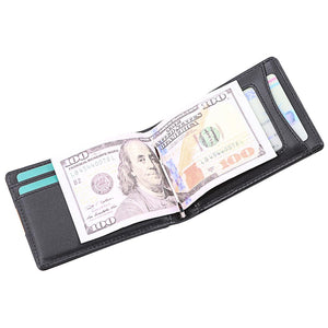 Leather Wallet with Money Clip SD 063