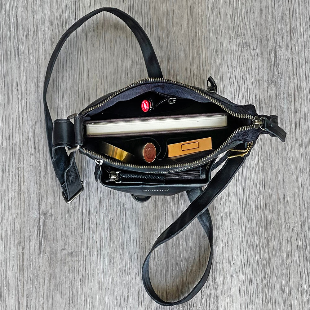 Premium Leather Satchel Bag AZ 060