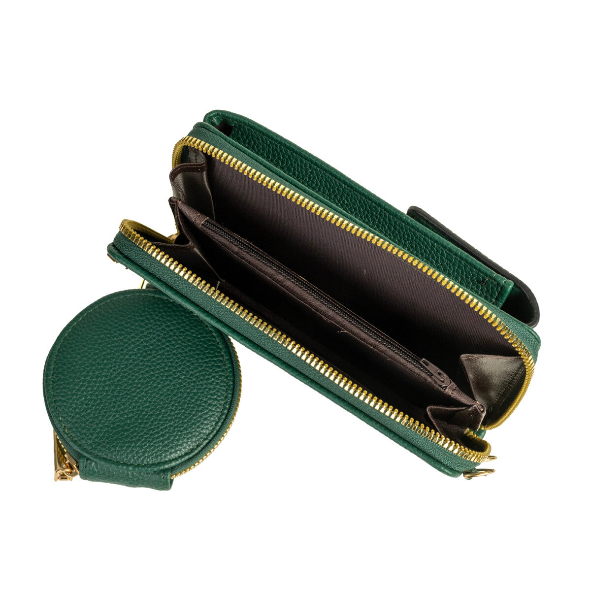 Vegan Crossbody Bag with Adjustable Guitar Strap SD 074 (7.0*3.5*1.3'' Inches)