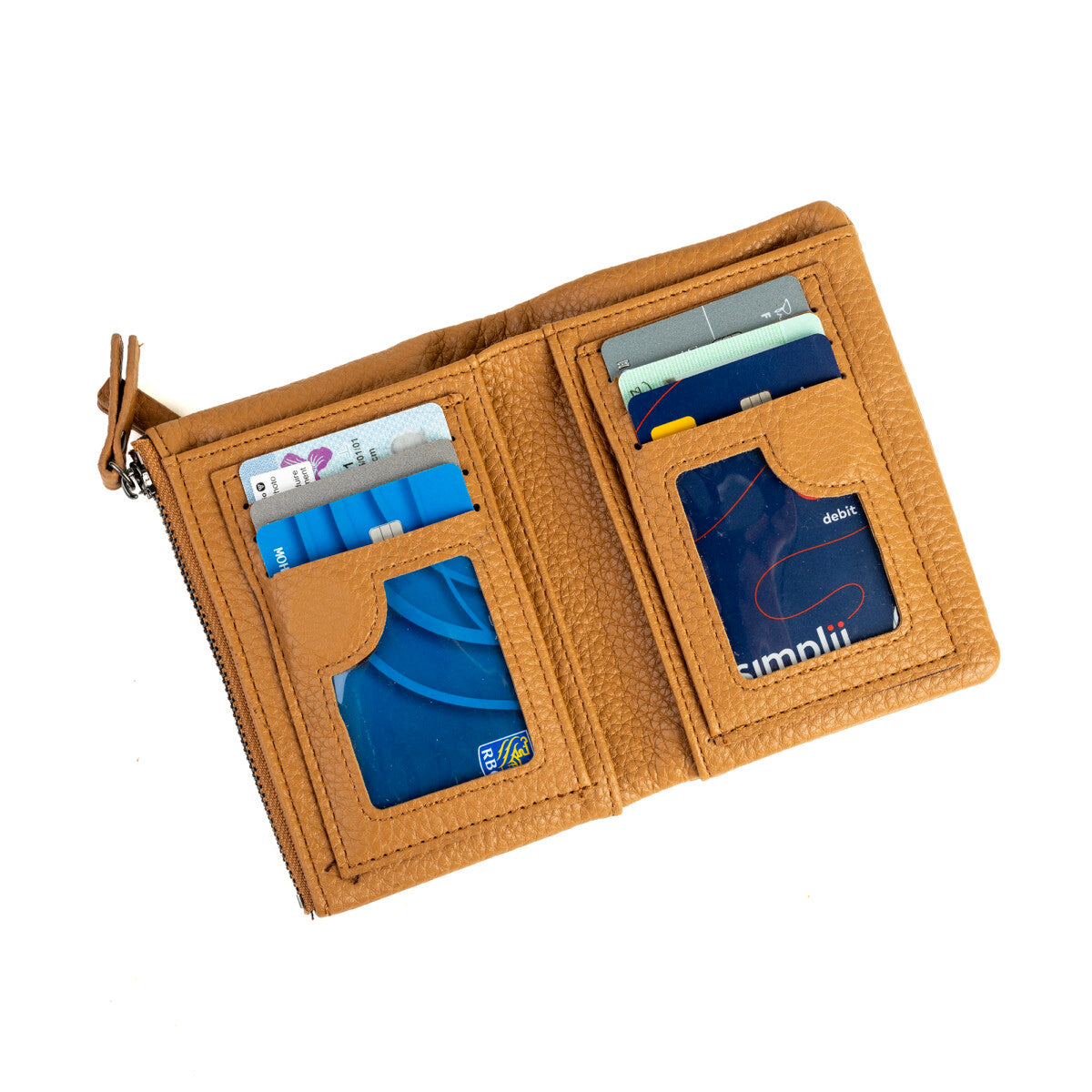 Womens RFID Small Compact Bifold Luxury Mini Purse Wallet