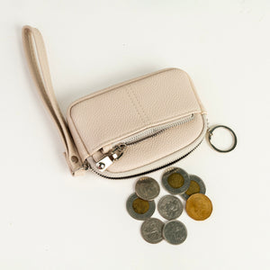 Womens Small Coin pouch Ladies Wristlet with Card Holder