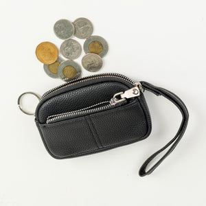 Womens Small Coin pouch Ladies Wristlet with Card Holder